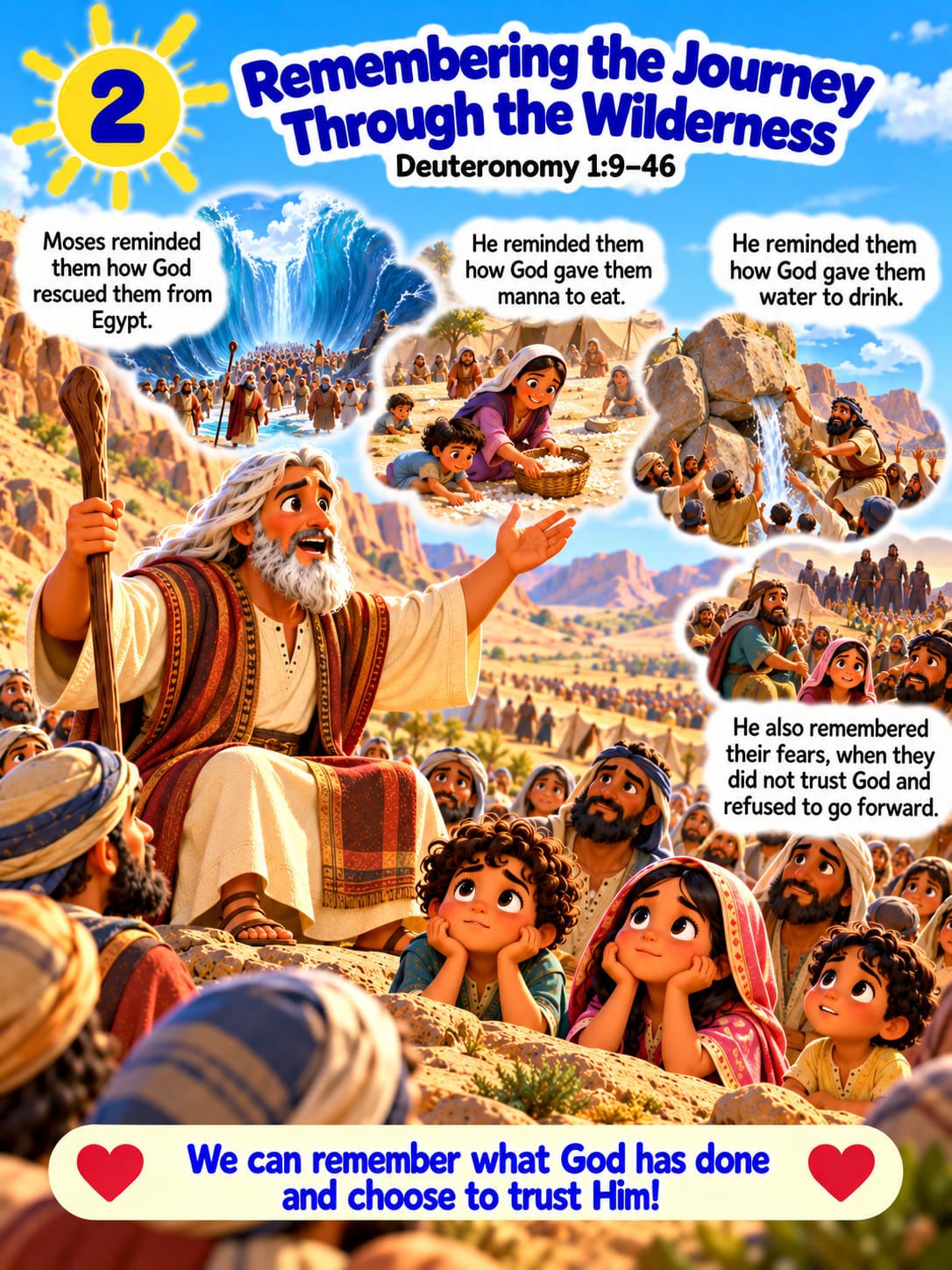Inside page 2 of My First Deuteronomy Storybook