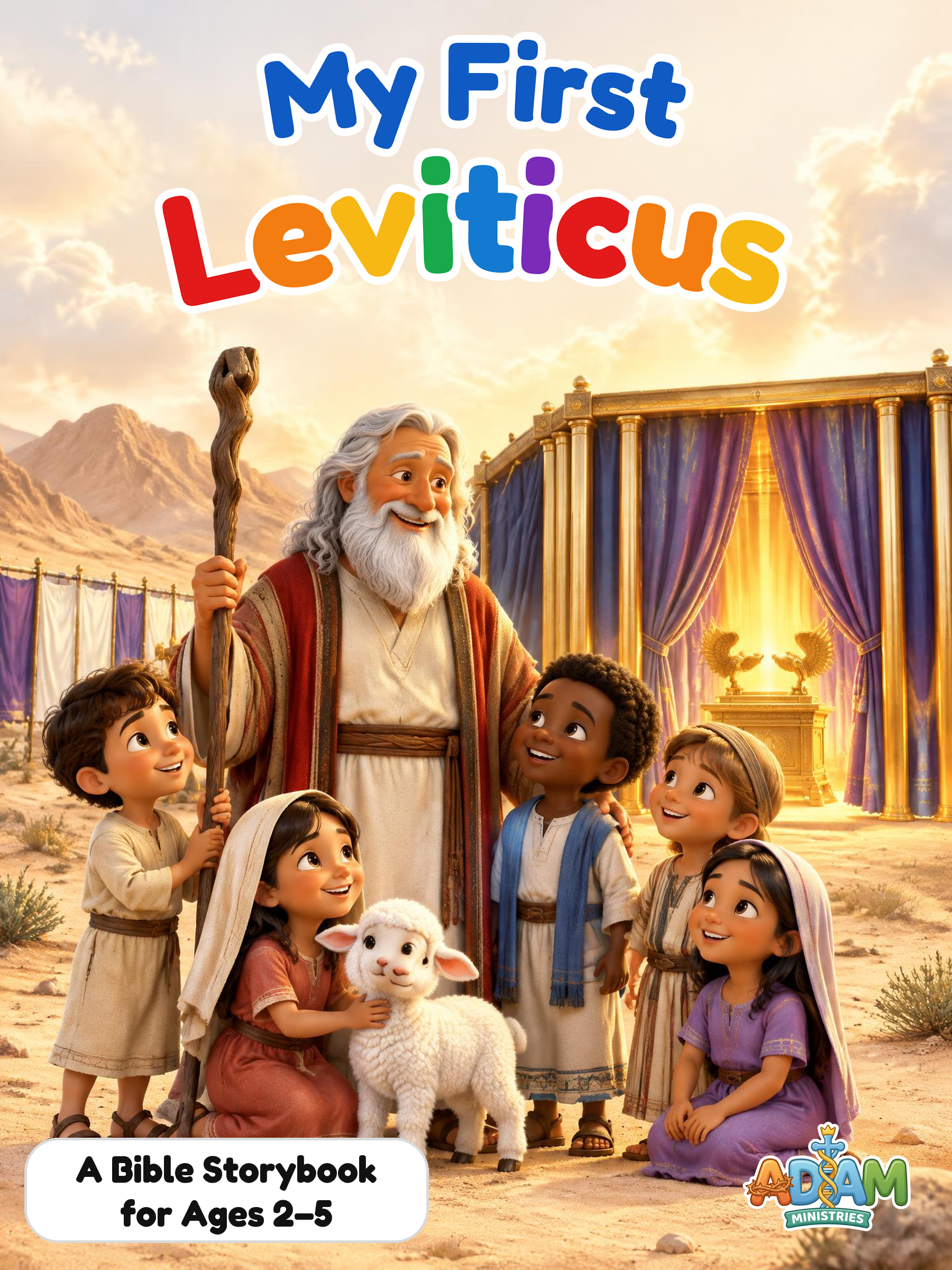 Cover of My First Leviticus Storybook, an ADAM Ministries Bible coloring book