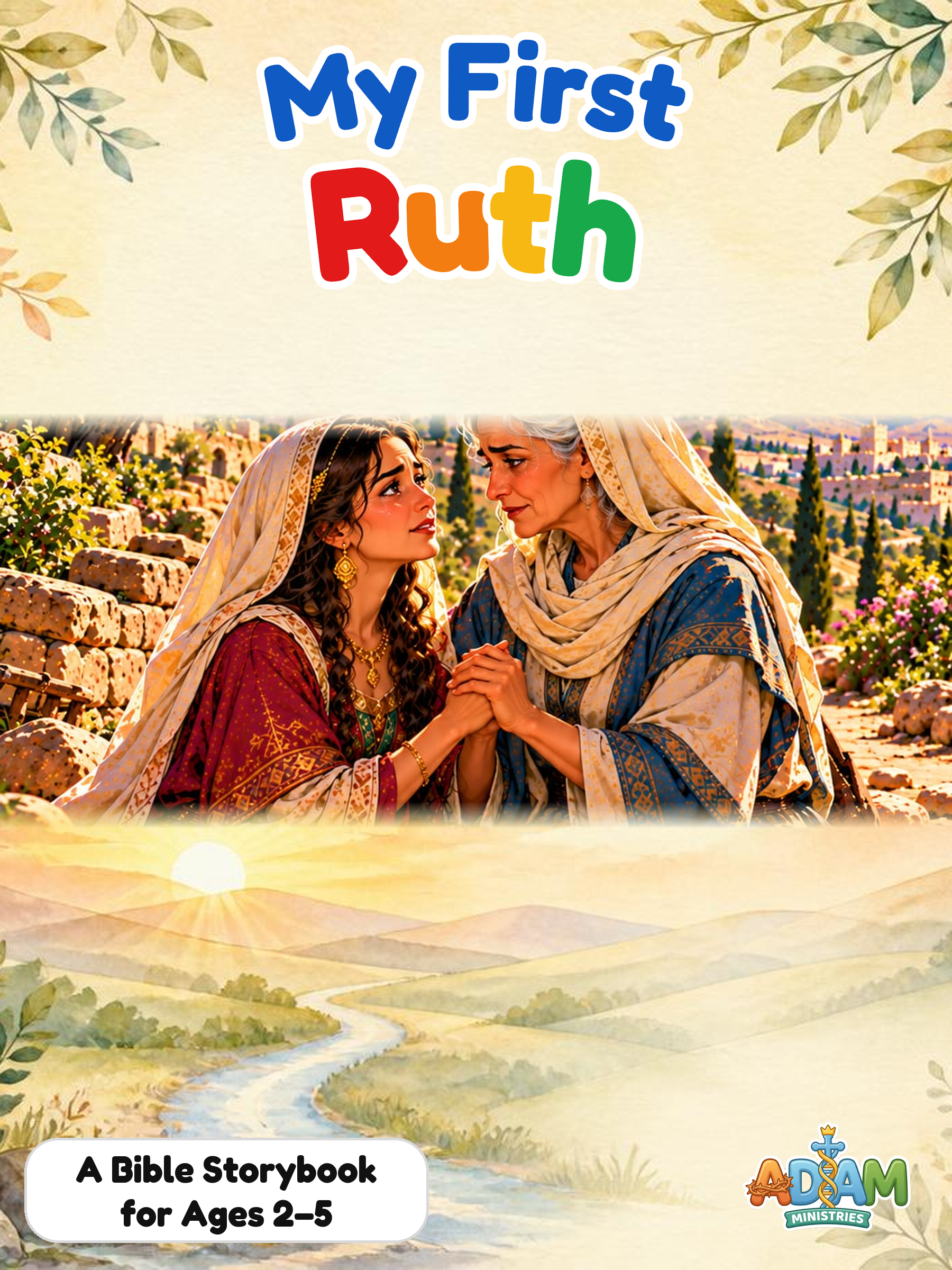 Cover of My First Ruth Storybook, an ADAM Ministries Bible coloring book